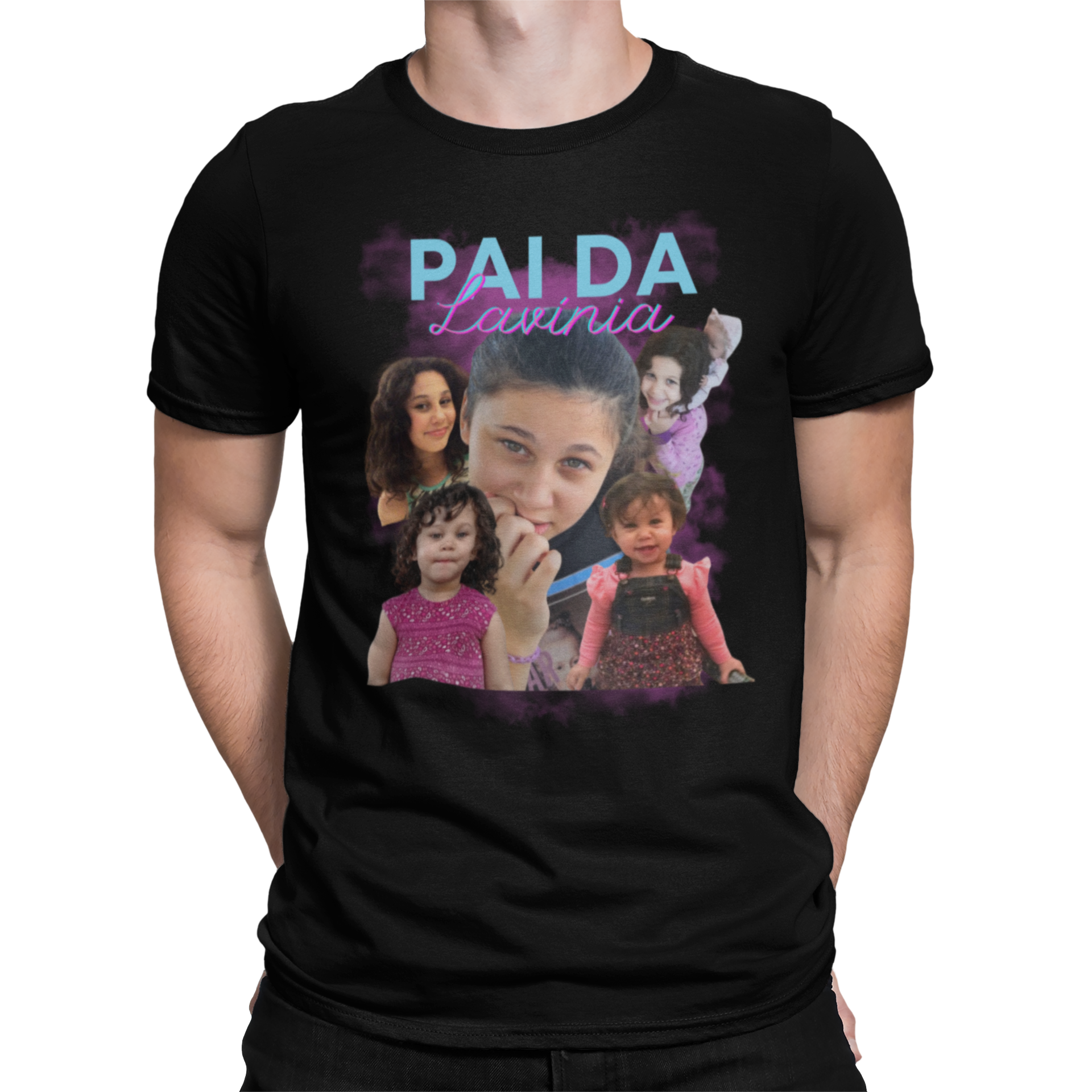 Camiseta Personalizada Dia dos Pais - Bootleg do Papai Modelo 3