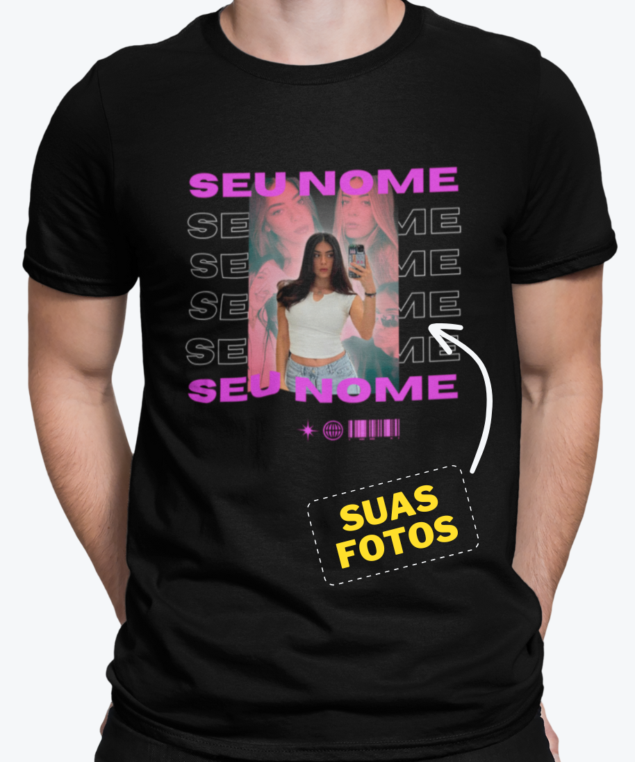 Camiseta Personalizada Graphic Tees Modelo 4
