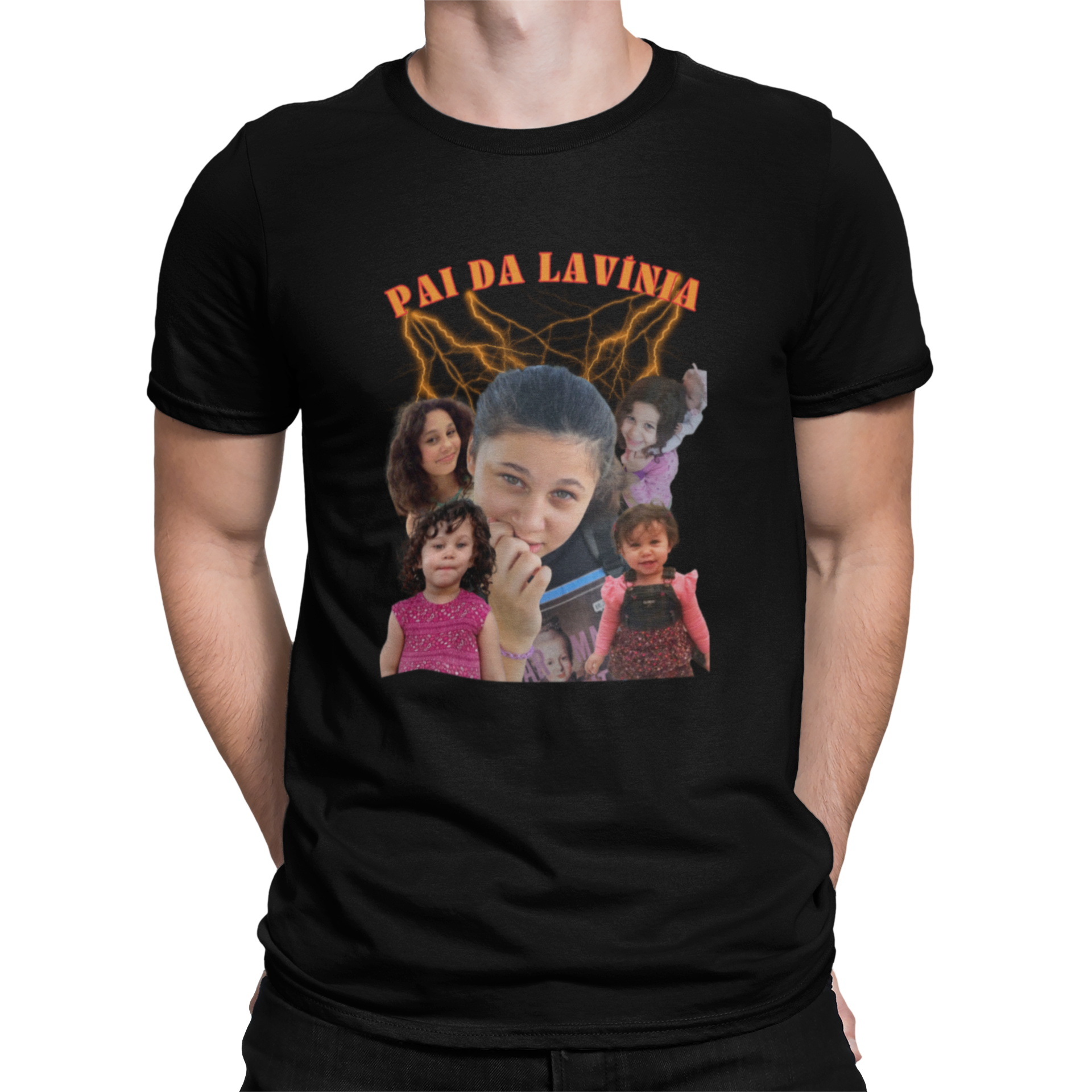 Camiseta Personalizada Dia dos Pais - Bootleg do Papai Modelo 1