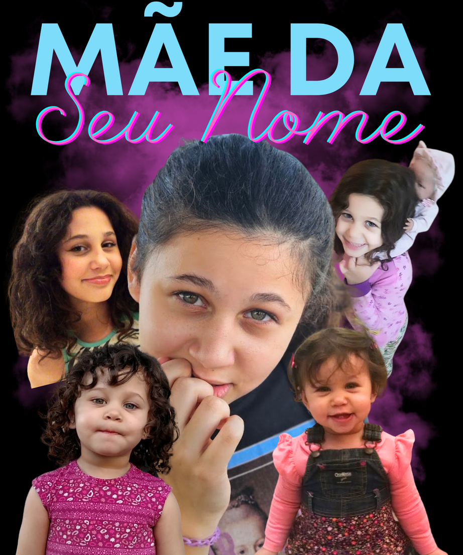 Camiseta Personalizada Dia das Mães