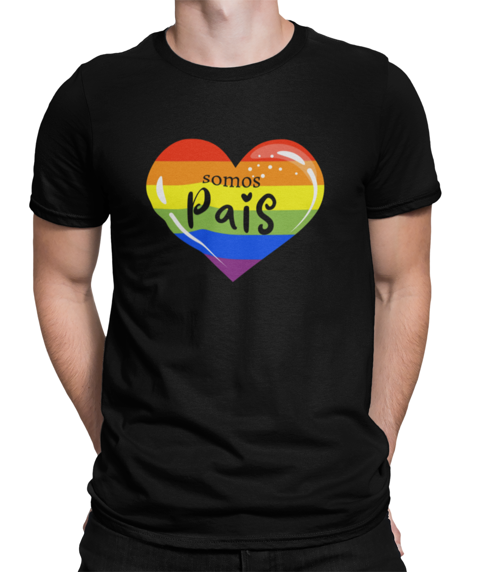 Camiseta Dia dos Pais - Somos Pais LGBT