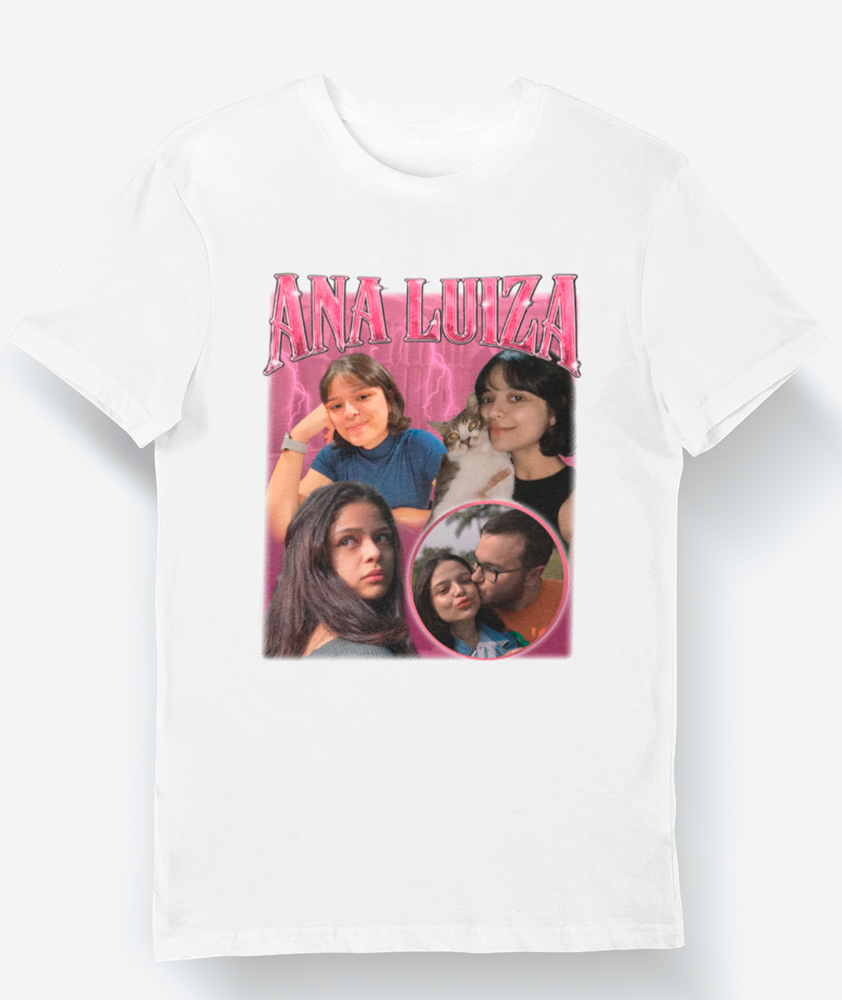 Camiseta Dia dos Namorados Personalizada Modelo 9