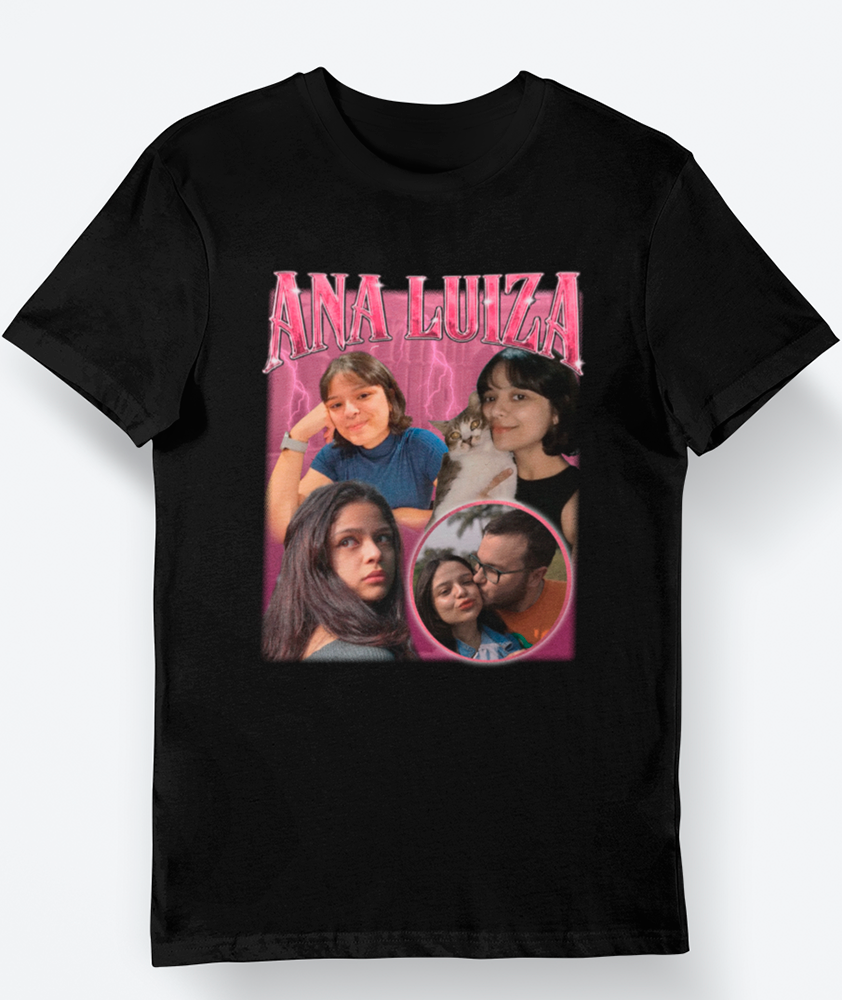 Camiseta Dia dos Namorados Personalizada Modelo 9