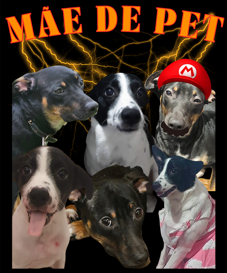 Camiseta Mãe de Pet Personalizada