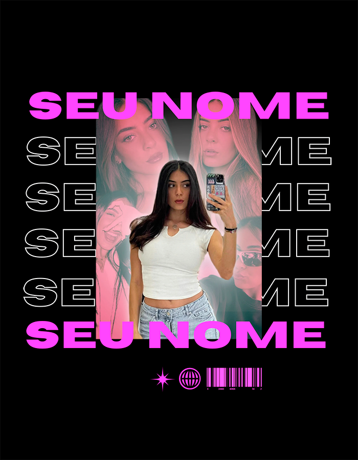 Camiseta Personalizada Graphic Tees Modelo 4