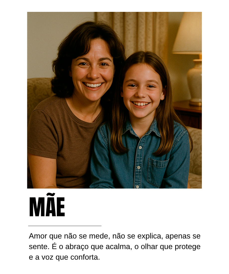 Camiseta Definição de Mãe com Foto Personalizada