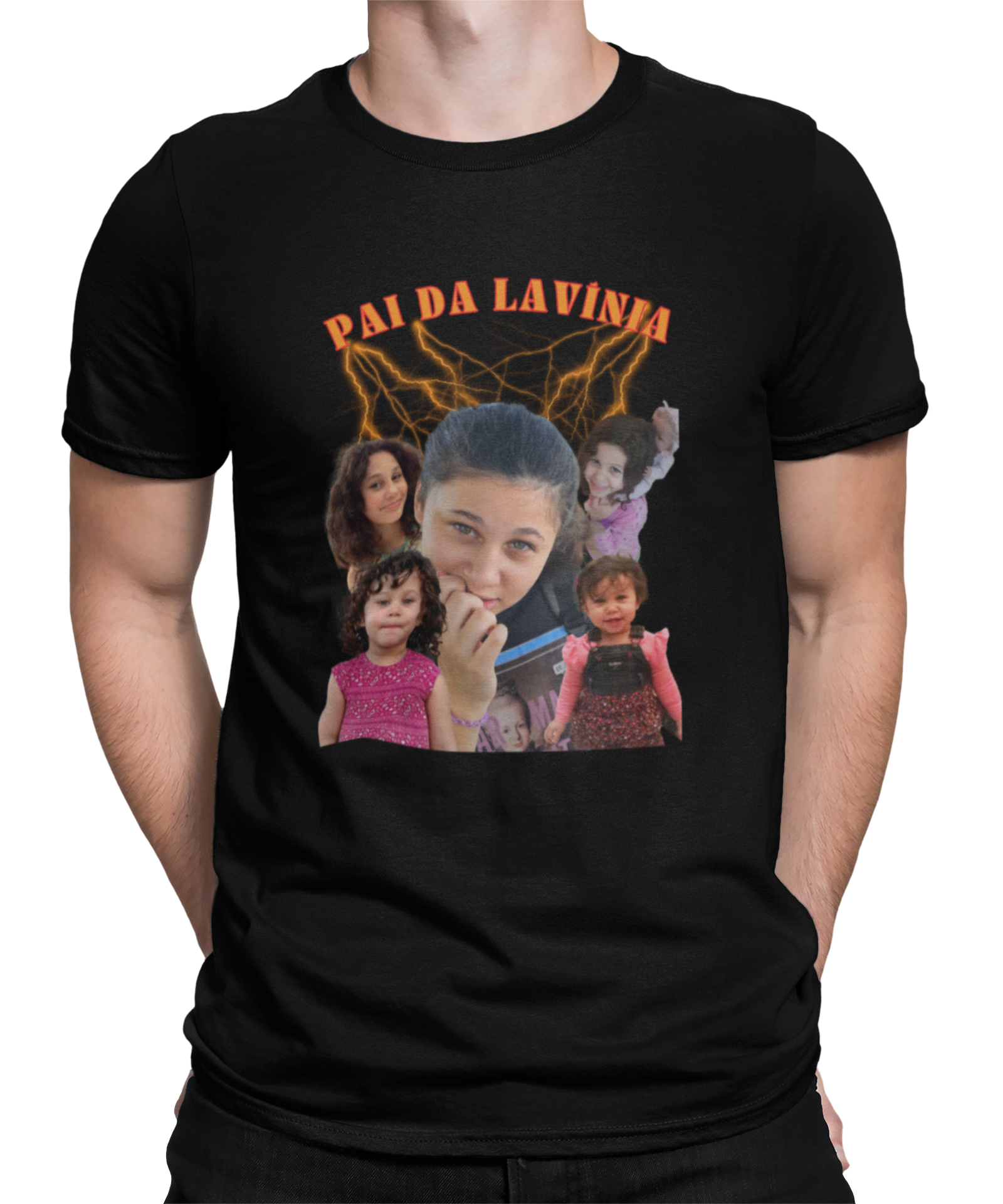 Camiseta Dia dos Pais - Bootleg do Papai Modelo 1